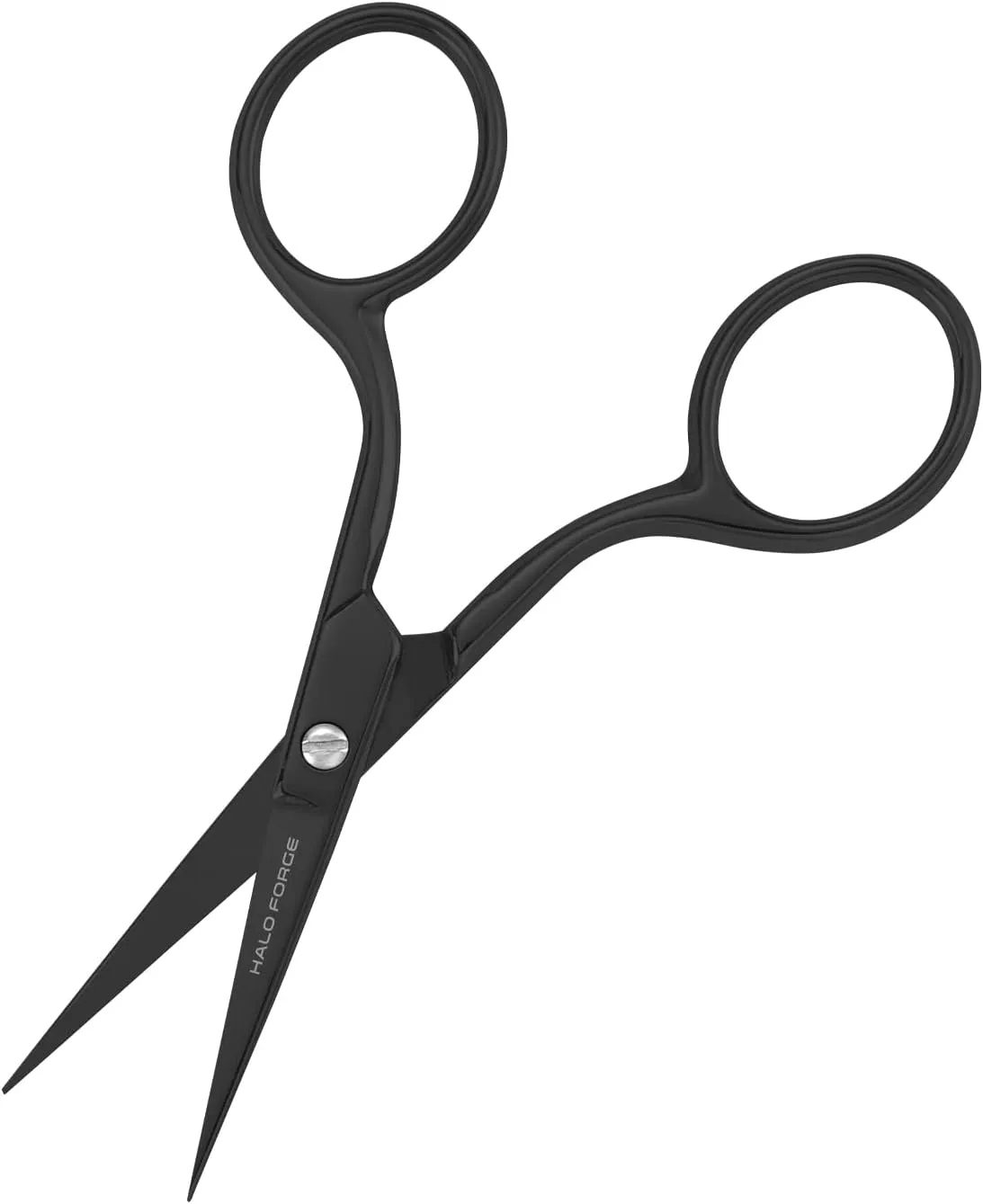 3 Pair Small Embroidery Scissors: Forged Stainless Steel Sharp Pointed Tip Precision Cutting Details Thread Yarn for fabric, sewing, craft, Needlework, 2.5 Inch, 3.5 Inch and 6 Inch Black