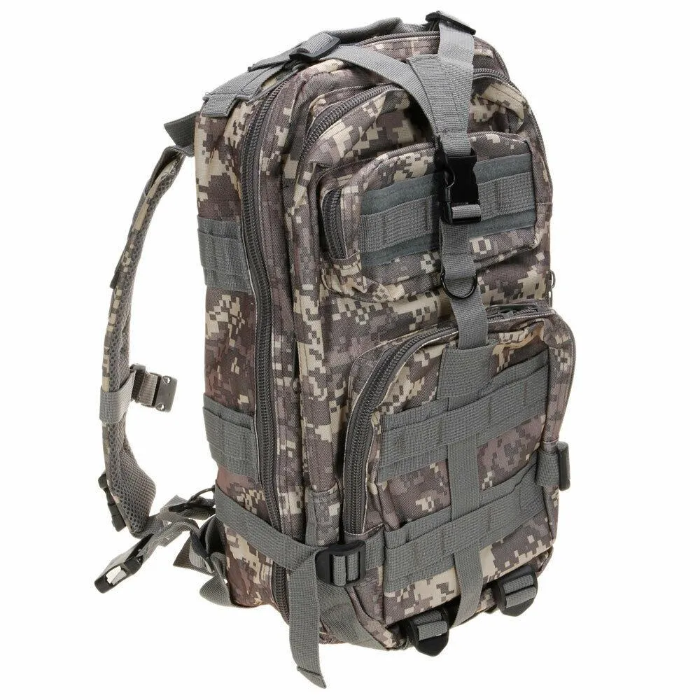3P The Rucksack March Outdoor Tactical Backpack Shoulders Bag ACU Camouflage