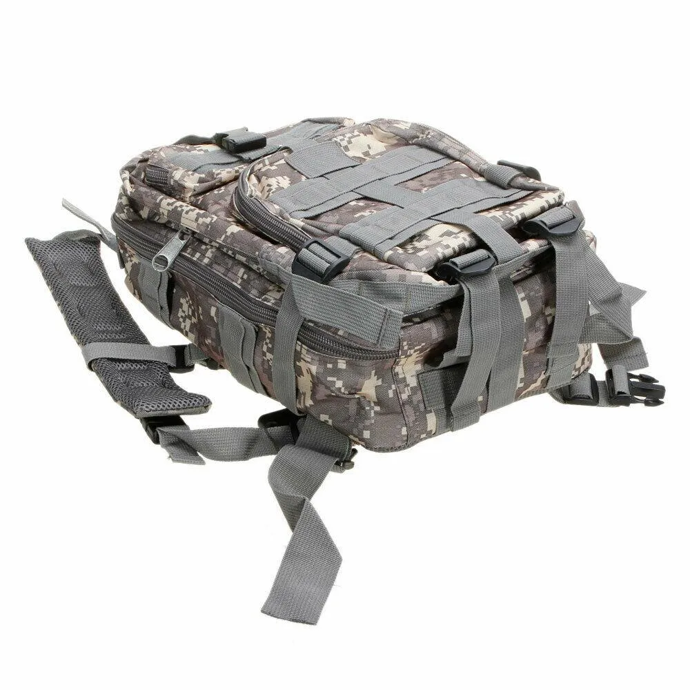 3P The Rucksack March Outdoor Tactical Backpack Shoulders Bag ACU Camouflage