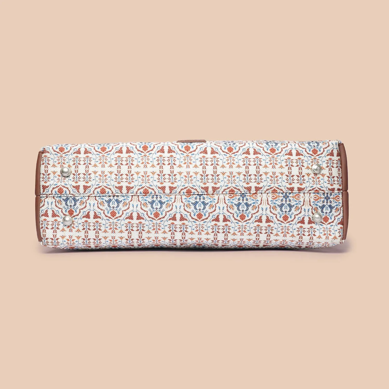 Agra Floral Statement Office Bag