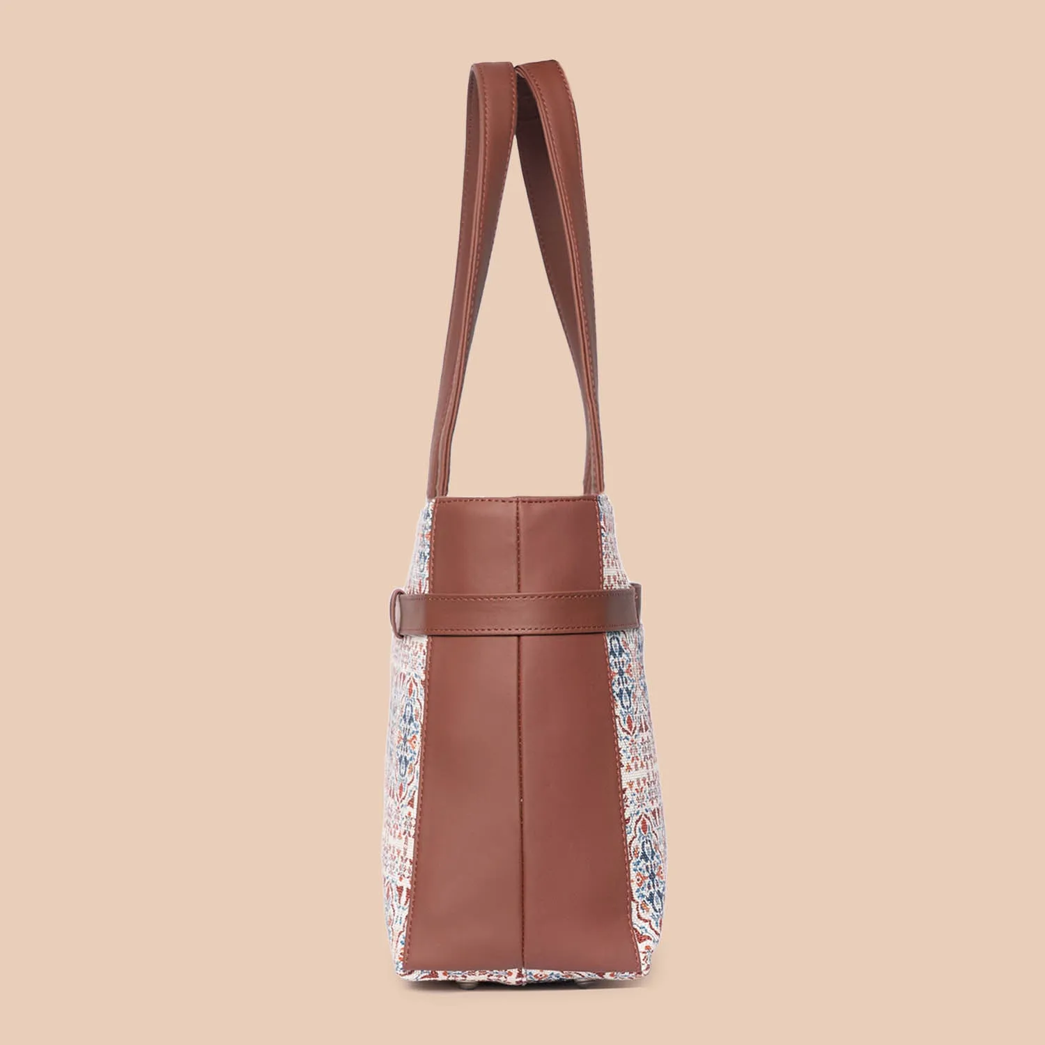 Agra Floral Statement Office Bag