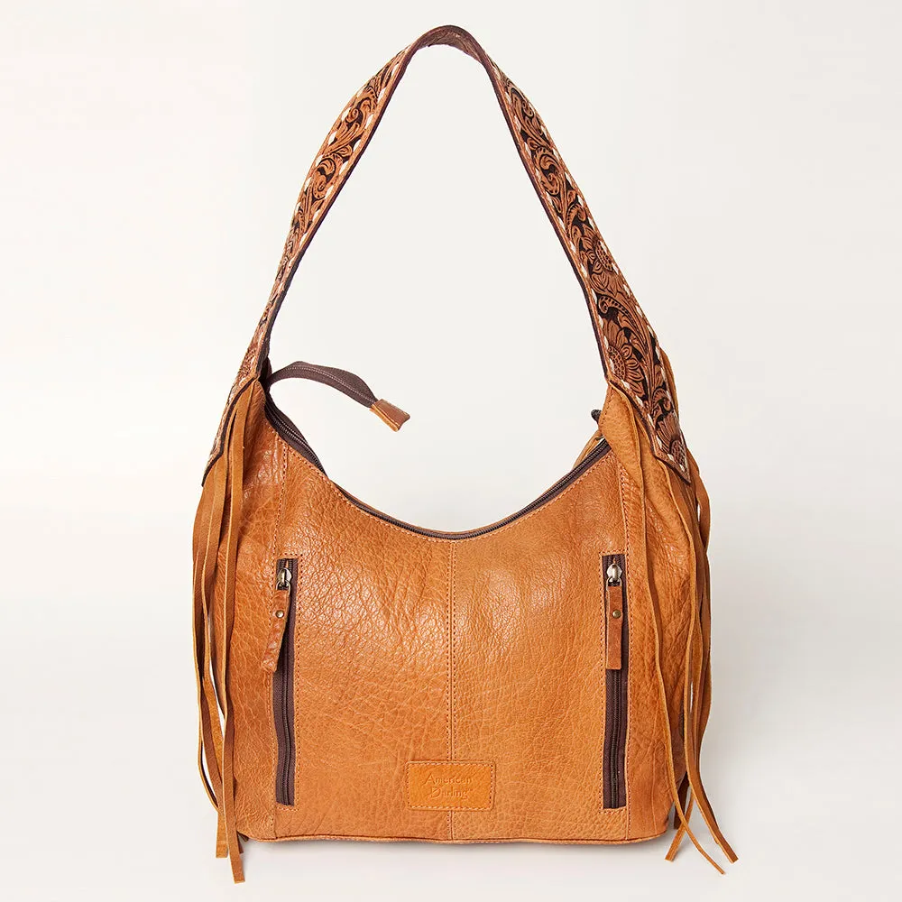 American Darling ADBGA220 Tote Hand Tooled Genuine Leather Women Bag Western Handbag Purse