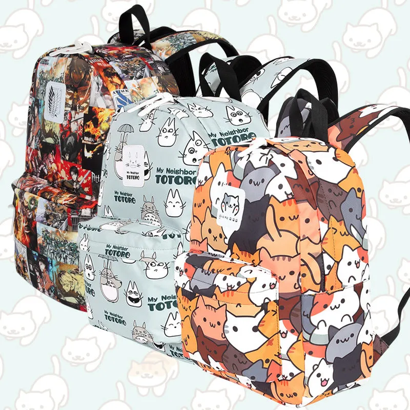 Anime Peripheral Backpack Student Backpack
