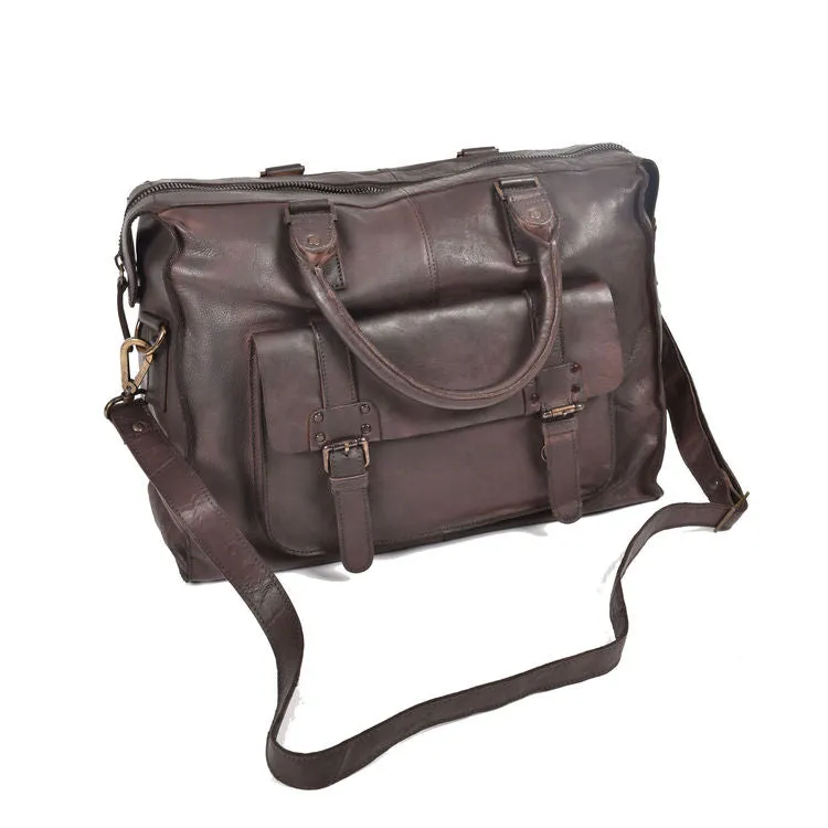 Ashwood Shoreditch Weekend Leather Holdall