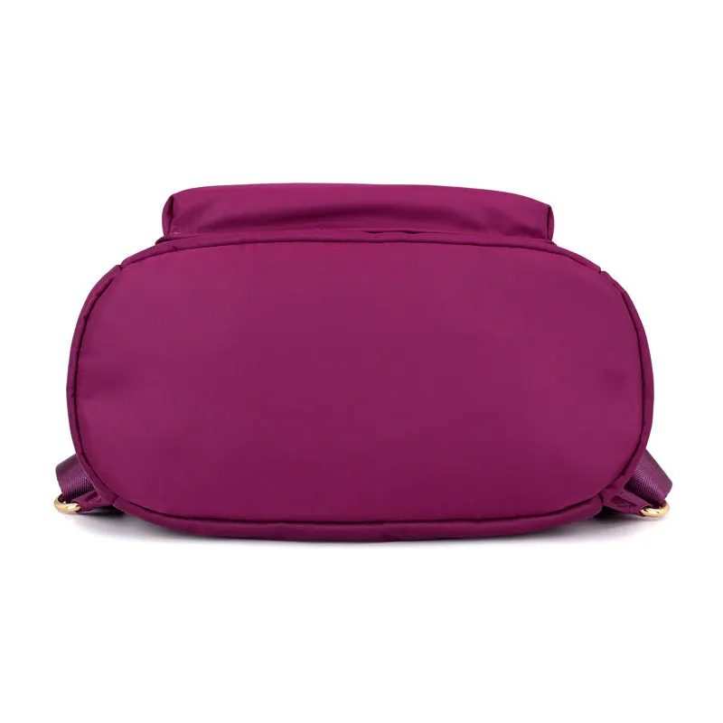Backpack Large Capacity Travel  Fashion Preppy Style Student Schoolbag Lightweight Shoulder Handbag Waterproof Nylon Cloth Bag