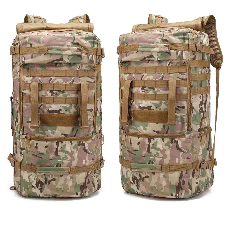Backpack Outdoor Travel  Large Capacity  Mountaineering Hiking  Rain-Proof