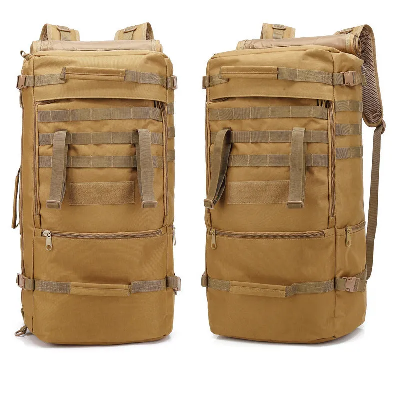Backpack Outdoor Travel  Large Capacity  Mountaineering Hiking  Rain-Proof