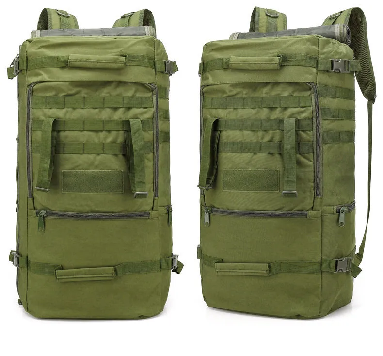 Backpack Outdoor Travel  Large Capacity  Mountaineering Hiking  Rain-Proof
