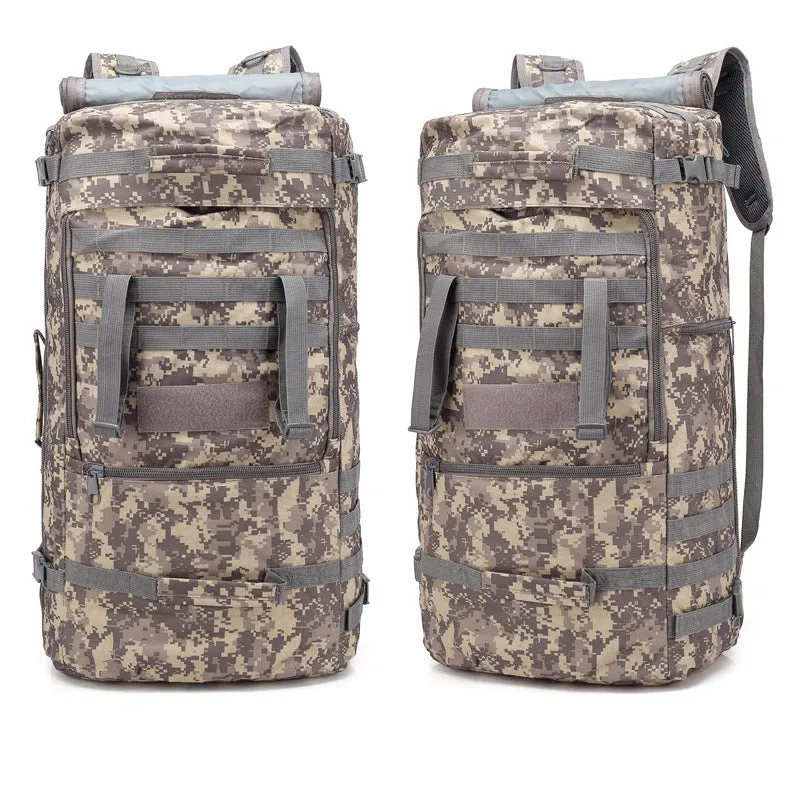 Backpack Outdoor Travel  Large Capacity  Mountaineering Hiking  Rain-Proof