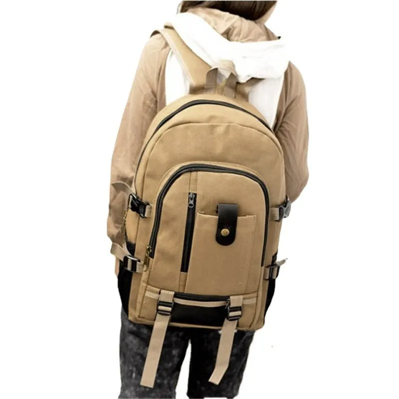 Backpack Trendy Fashionable Man Women's Medium College Students Bag