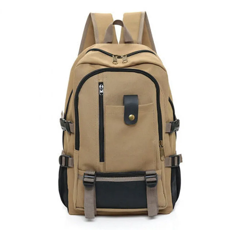 Backpack Trendy Fashionable Man Women's Medium College Students Bag