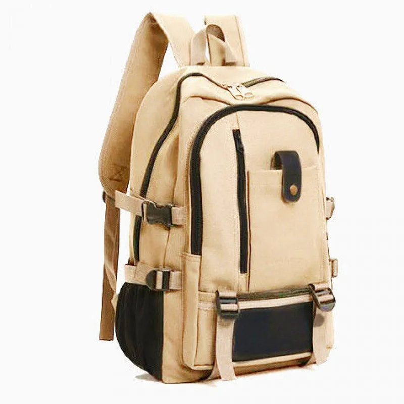 Backpack Trendy Fashionable Man Women's Medium College Students Bag