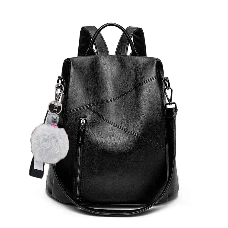 Backpack Women's Bag Features Convenient Universal Anti-Theft Backpack
