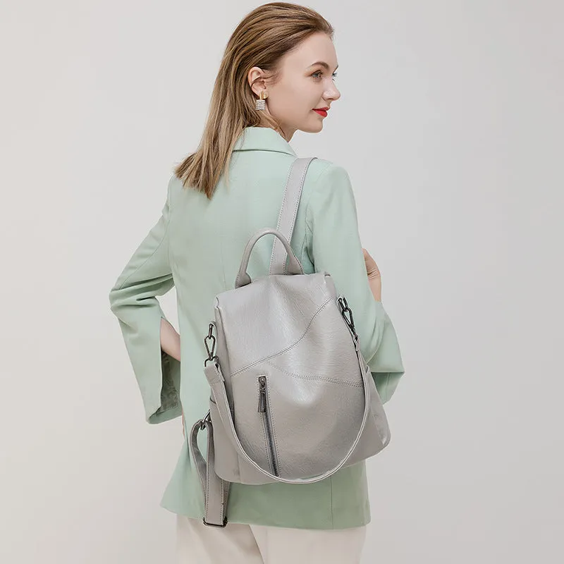 Backpack Women's Bag Features Convenient Universal Anti-Theft Backpack