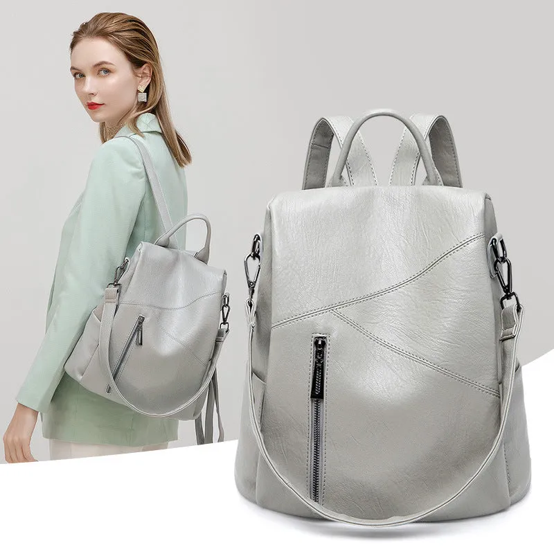 Backpack Women's Bag Features Convenient Universal Anti-Theft Backpack