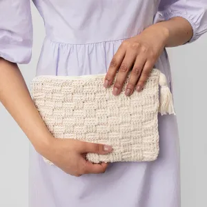 Basketweave Clutch Bag Crochet Kit