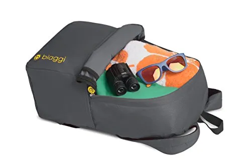 Biaggi Luggage Paksak Packable Backpack As As Seen on Shark Tank Gray 17-Inch