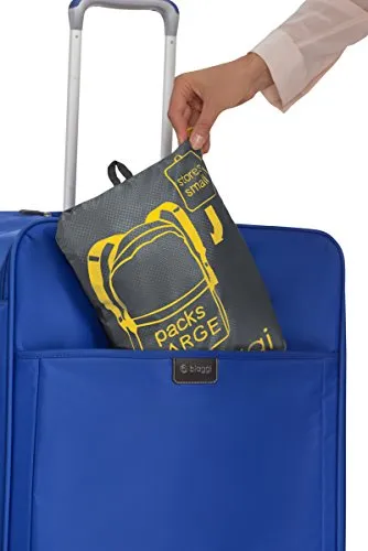 Biaggi Luggage Paksak Packable Backpack As As Seen on Shark Tank Gray 17-Inch