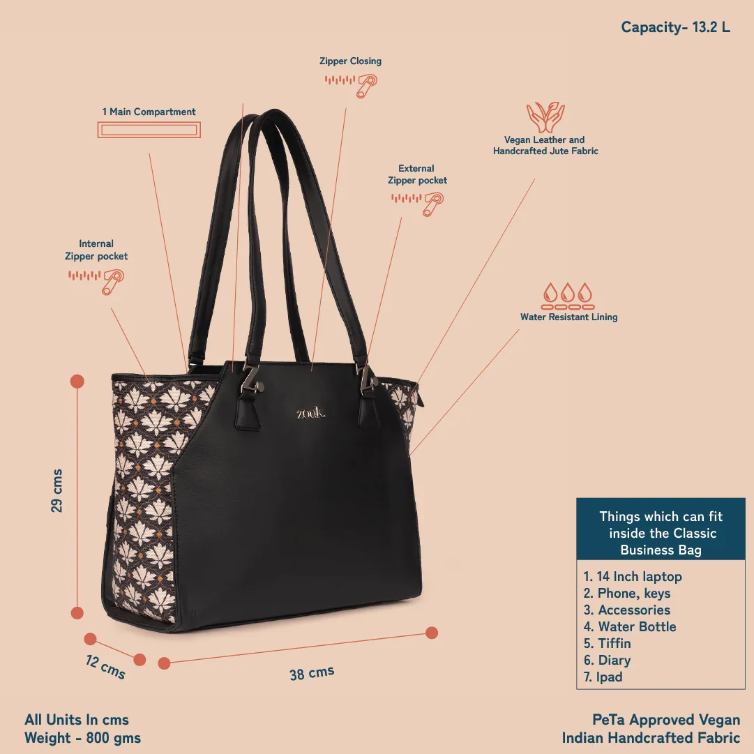 Bidri Kaiser Classic Business Bag
