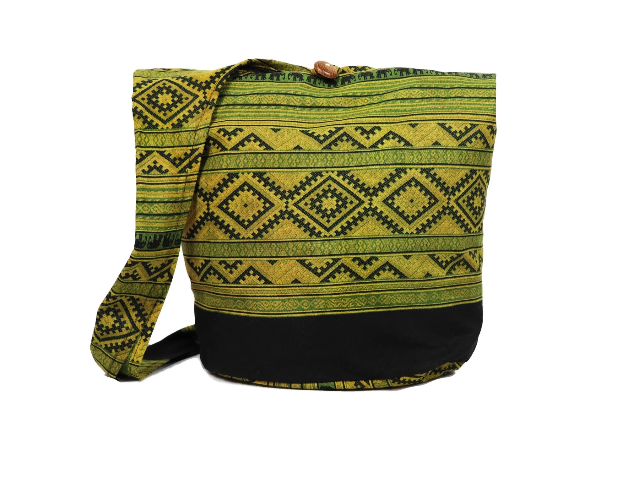 Boho Bag Cotton Bag Hippie Bag Crossbody Bag Sling Bag Shoulder Bag Messenger Bag Bohemian Hippie Boho Purse Sling Gift Bag