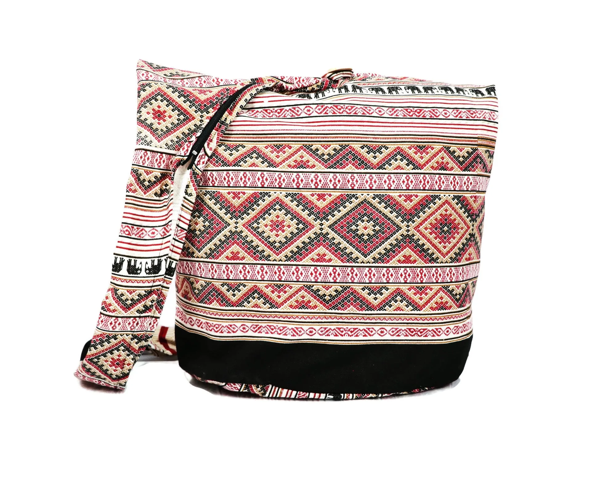 Boho Bag Cotton Bag Hippie Bag Crossbody Bag Sling Bag Shoulder Bag Messenger Bag Bohemian Hippie Boho Purse Sling Gift Bag