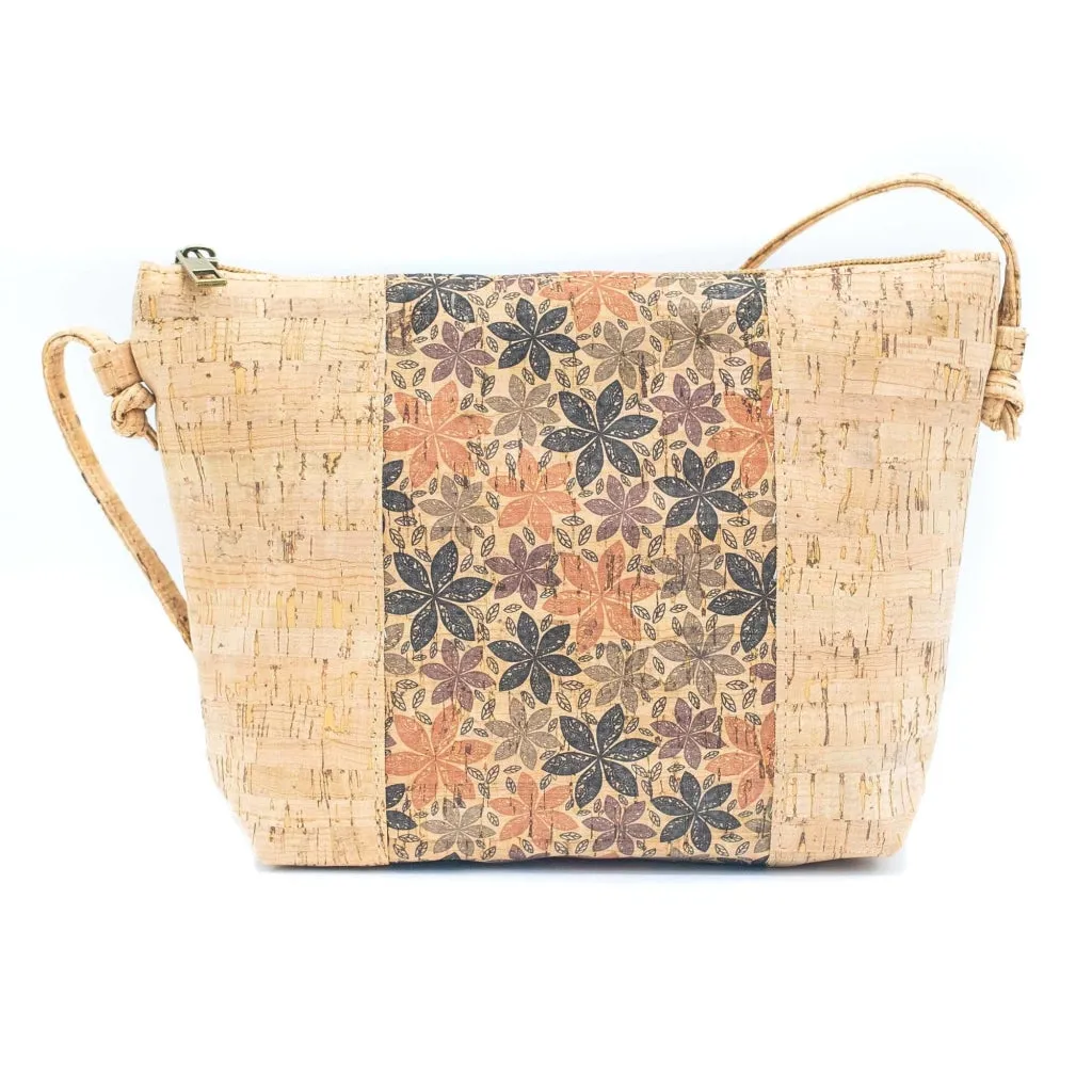 BUY 1 GET 1 FREE: Medium model Smart Printed Cork Crossbody Bag BAGD-308