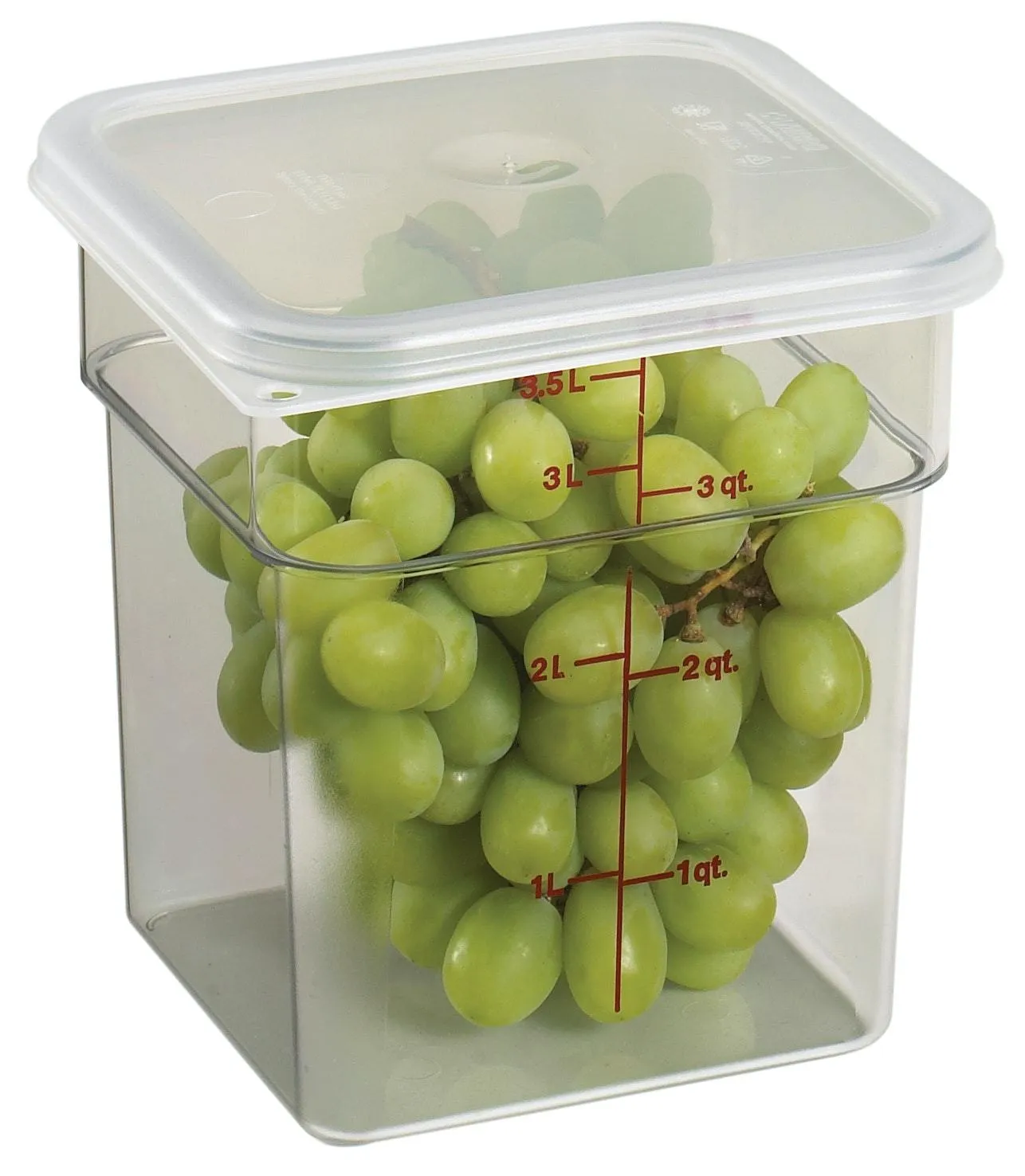 Cambro Food Square Clear Storage 4 qt