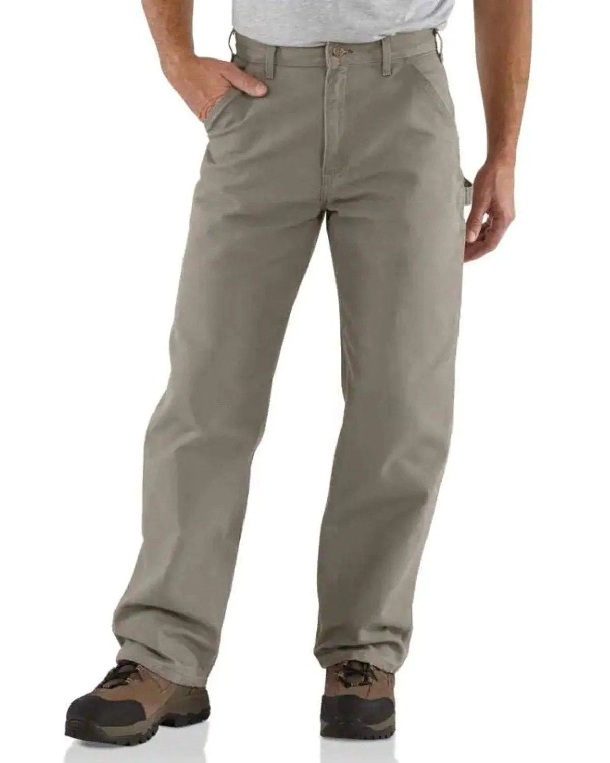 Carhartt B11 Men's Loose Fit Washed Duck Utility Work Pant
