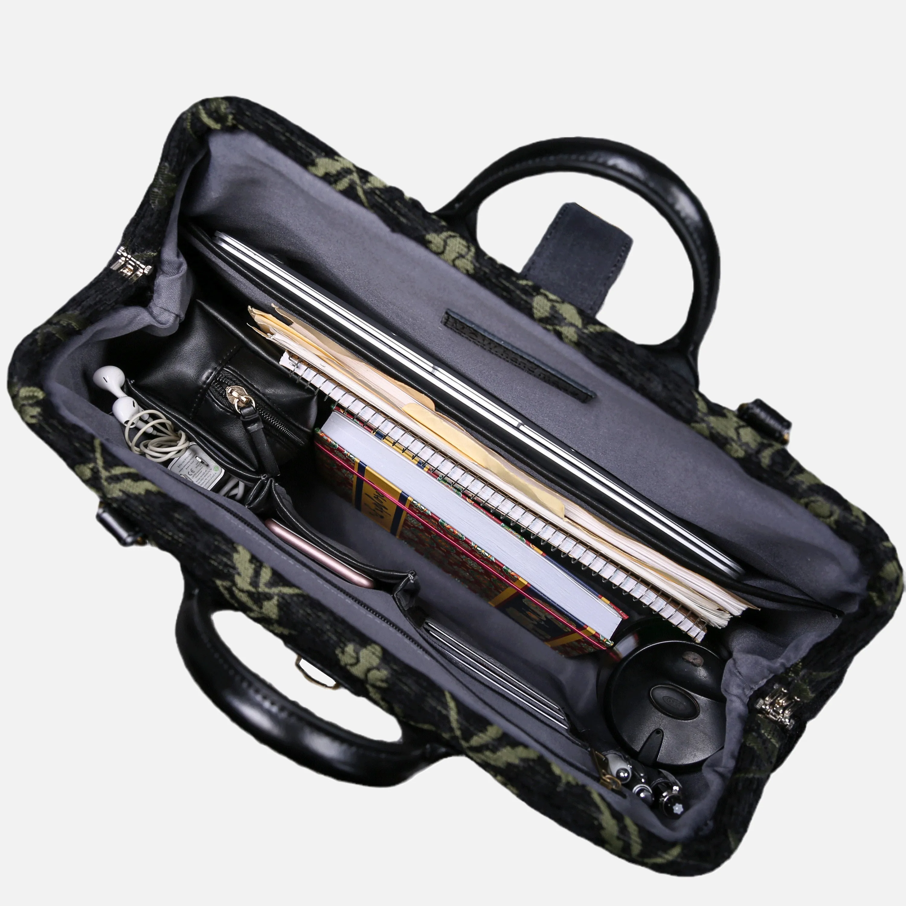 Carnaby Black Laptop Work Bag
