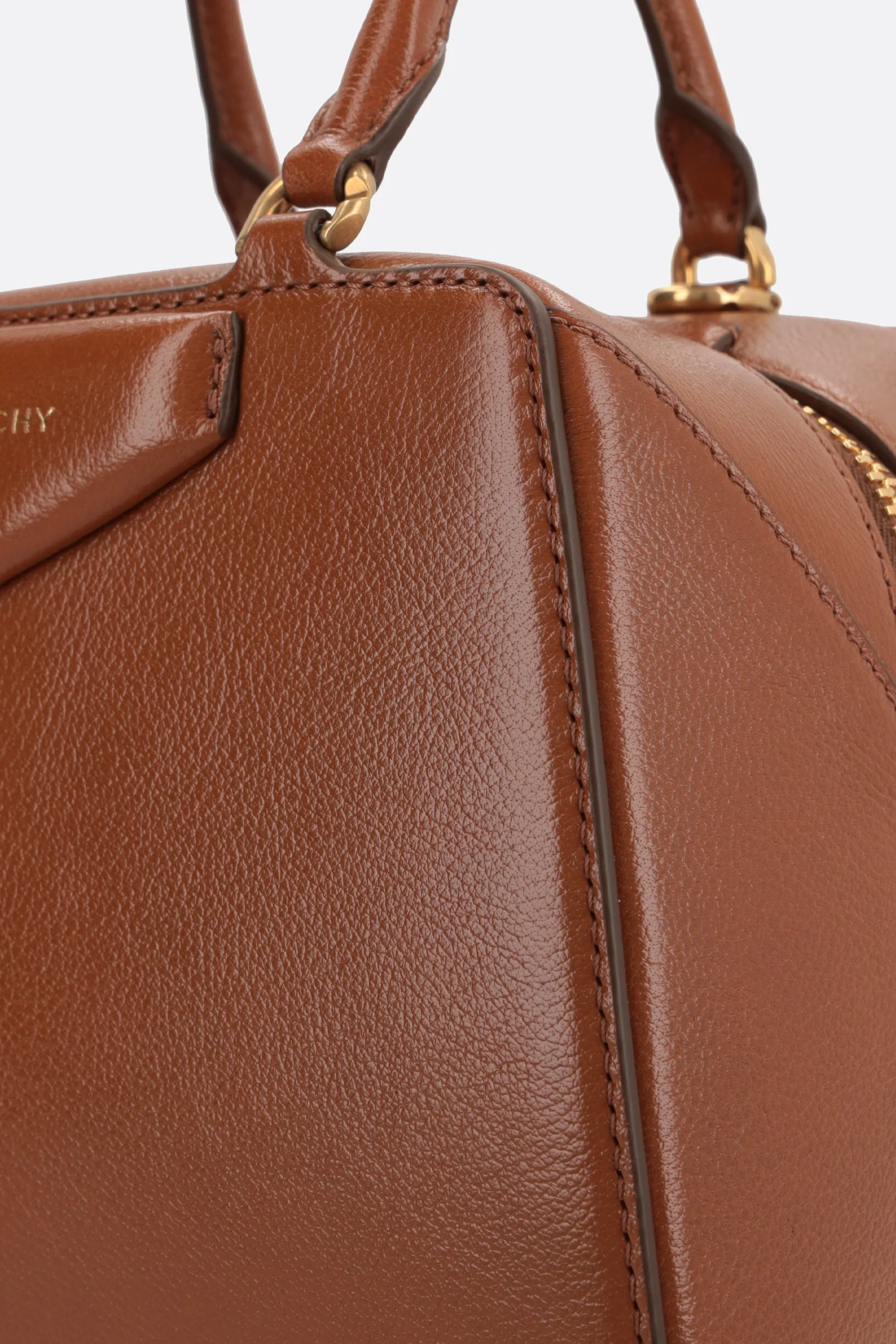Cube Mini Grainy Leather Handbag