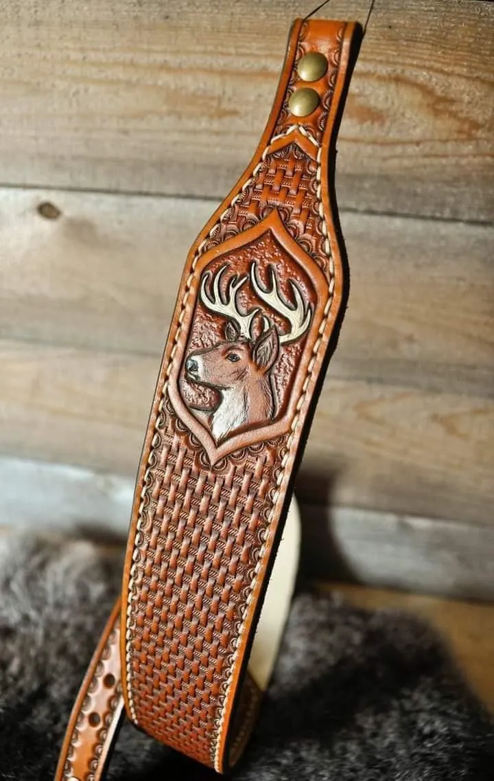 Custom Handmade Hunting Sling - Personalized Strap