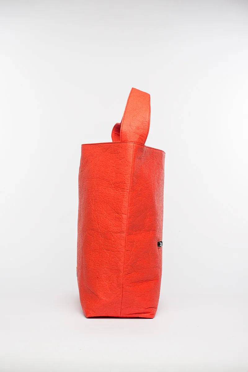 Earth Bag Hobo, Pinatex (Upcycled Billboard Bags)