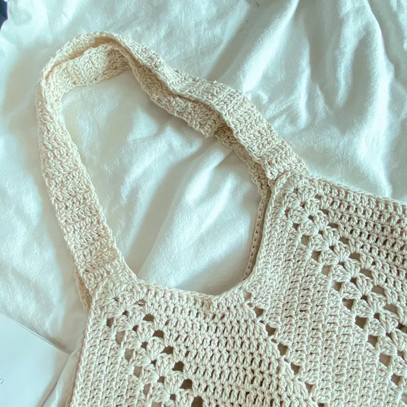 Elena Handbags Minimalistic Crochet Handbag
