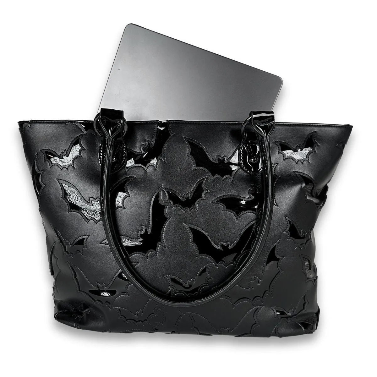 Enamel Bats Tote / Shoulder Bag