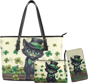 Fashion Handbags for Women Shoulder Bags Tote Satchel Hobo 3pcs
