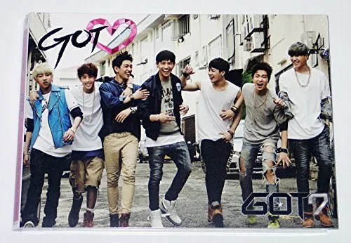GOT7 - GOT GOT LOVE (2nd Mini Album) CD   Photo Booklet   Alphabet Chip   Extra Gift Photocard Set