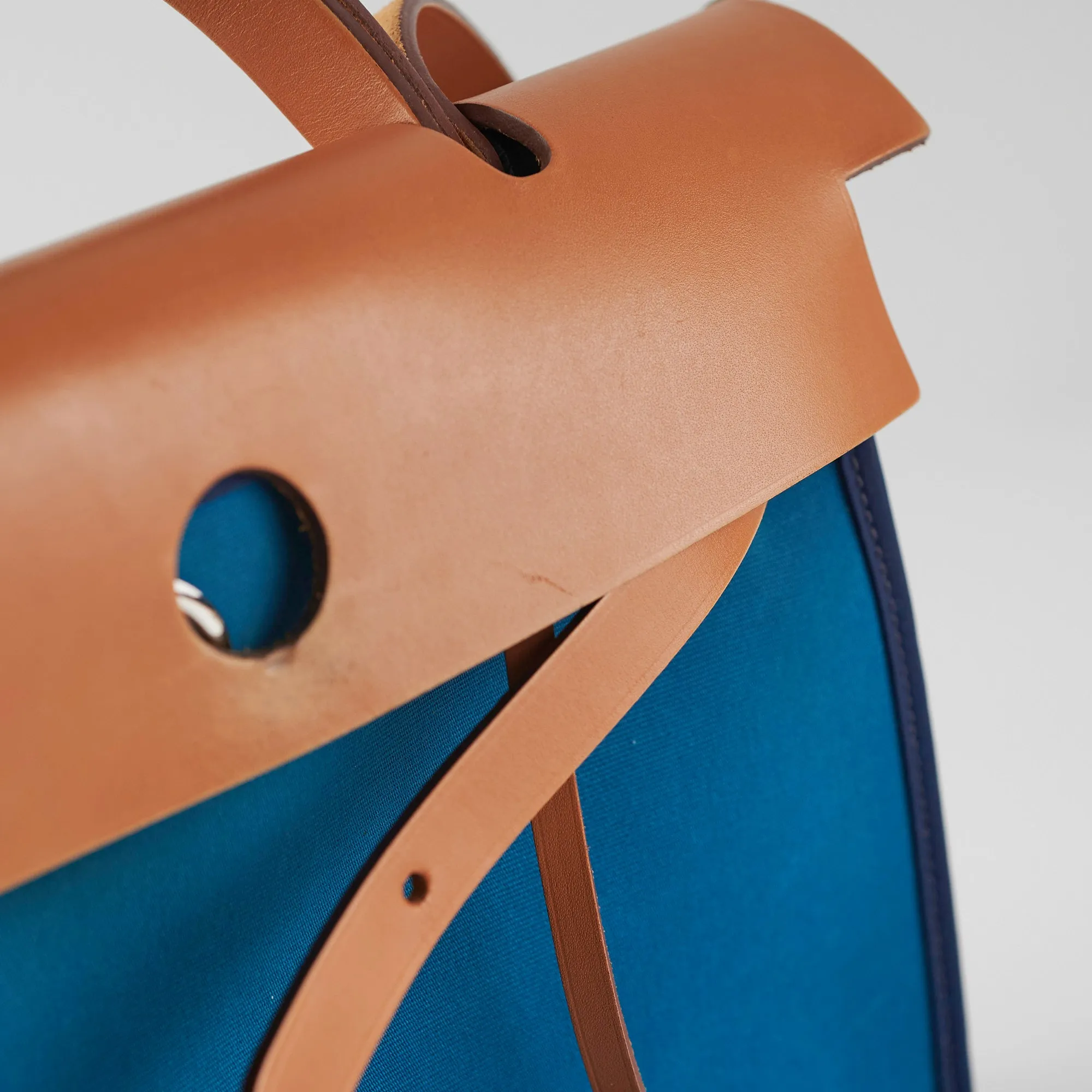 Hermes Herbag 31 Blue Bag