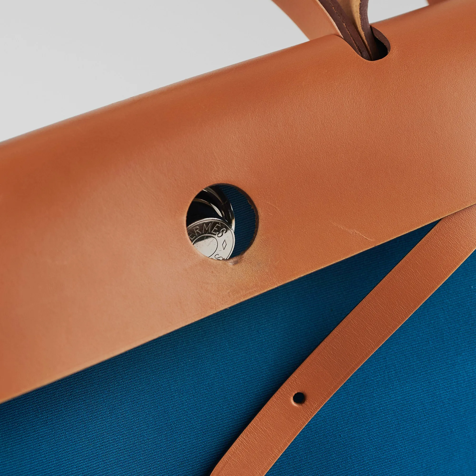 Hermes Herbag 31 Blue Bag