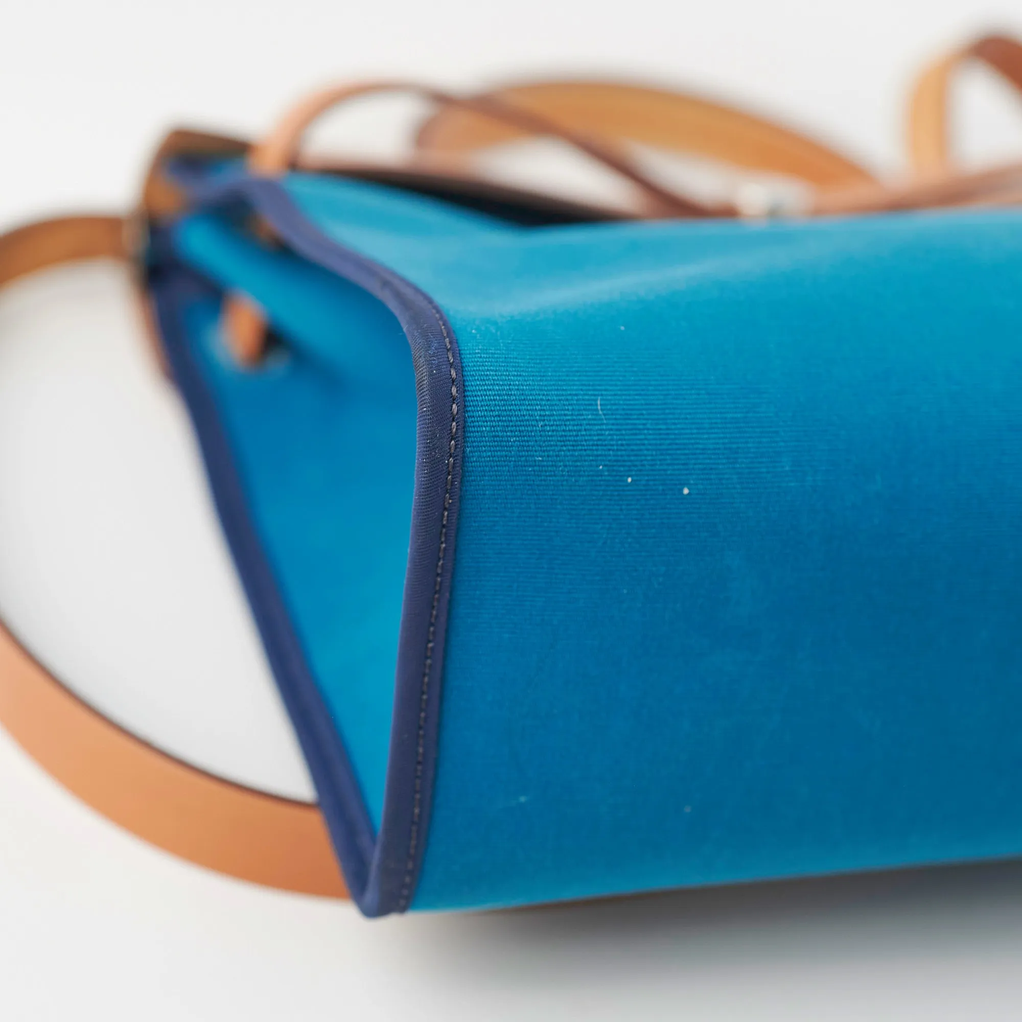 Hermes Herbag 31 Blue Bag