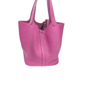 Hermès 2018 Magnolia Taurillon Clemence Picotin Lock 18 Bag