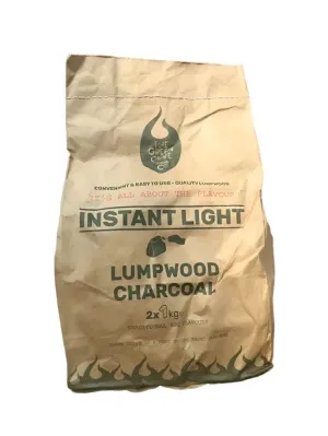Instant Light Charcoal 2 x 1Kg Pack