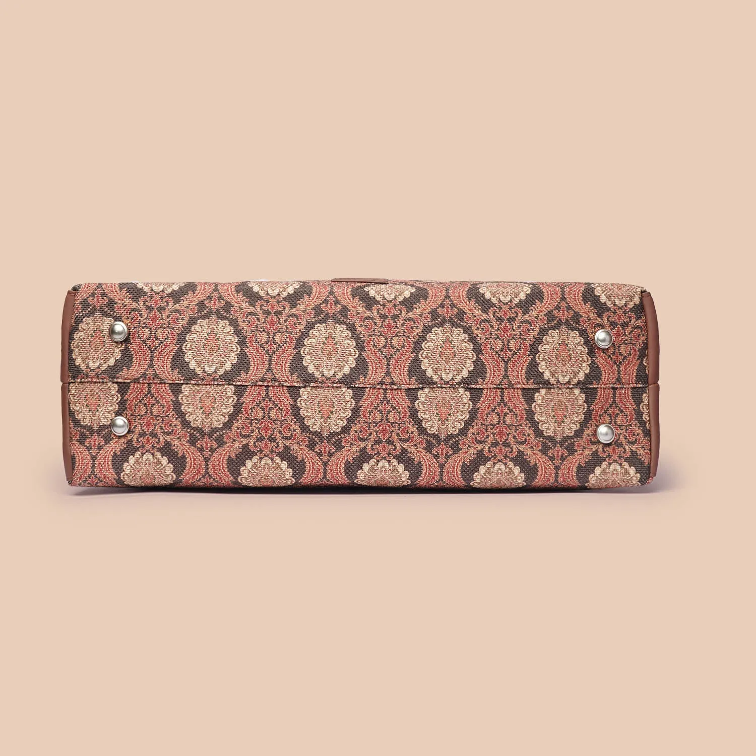 Jodhpur Damask Statement Office Bag