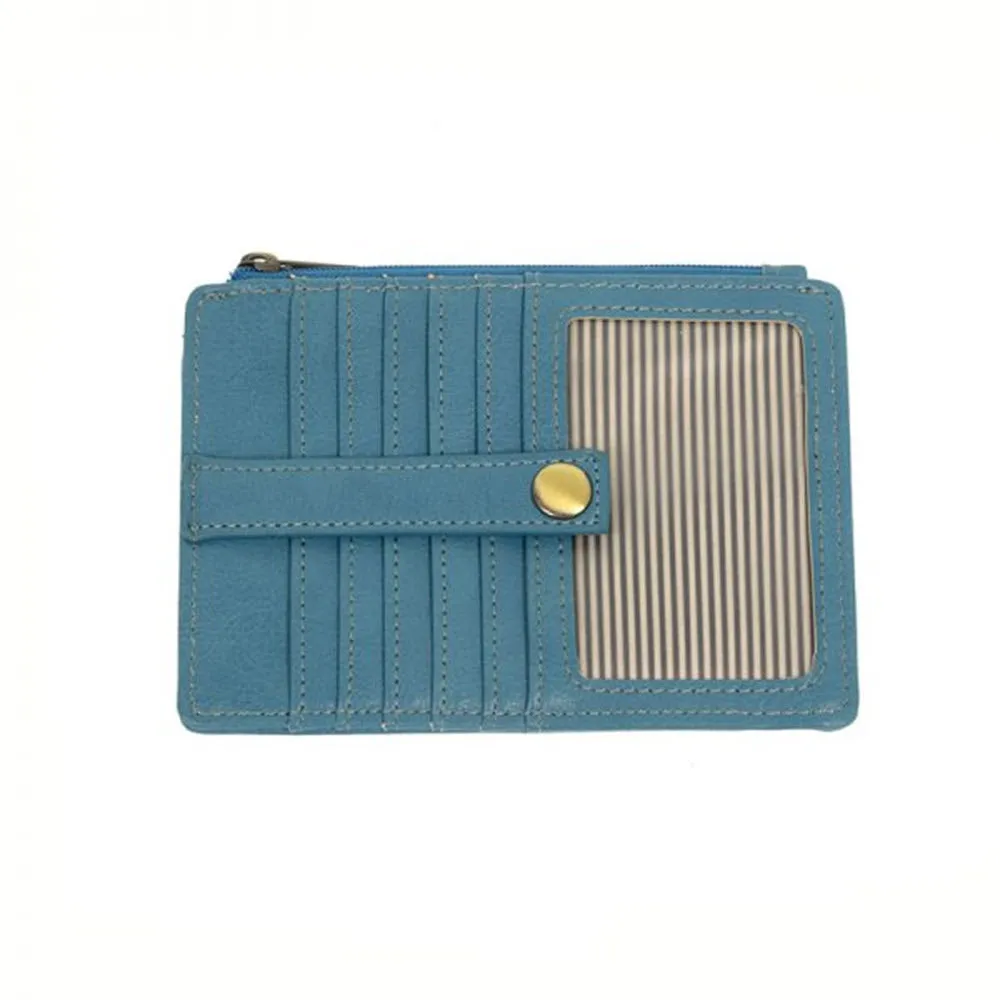 JOY SUSAN PENNY MINI TRAVEL WALLET BLUE