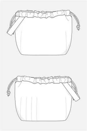 Knitting on the Fringe Patterns Field Bag Pattern, Multi