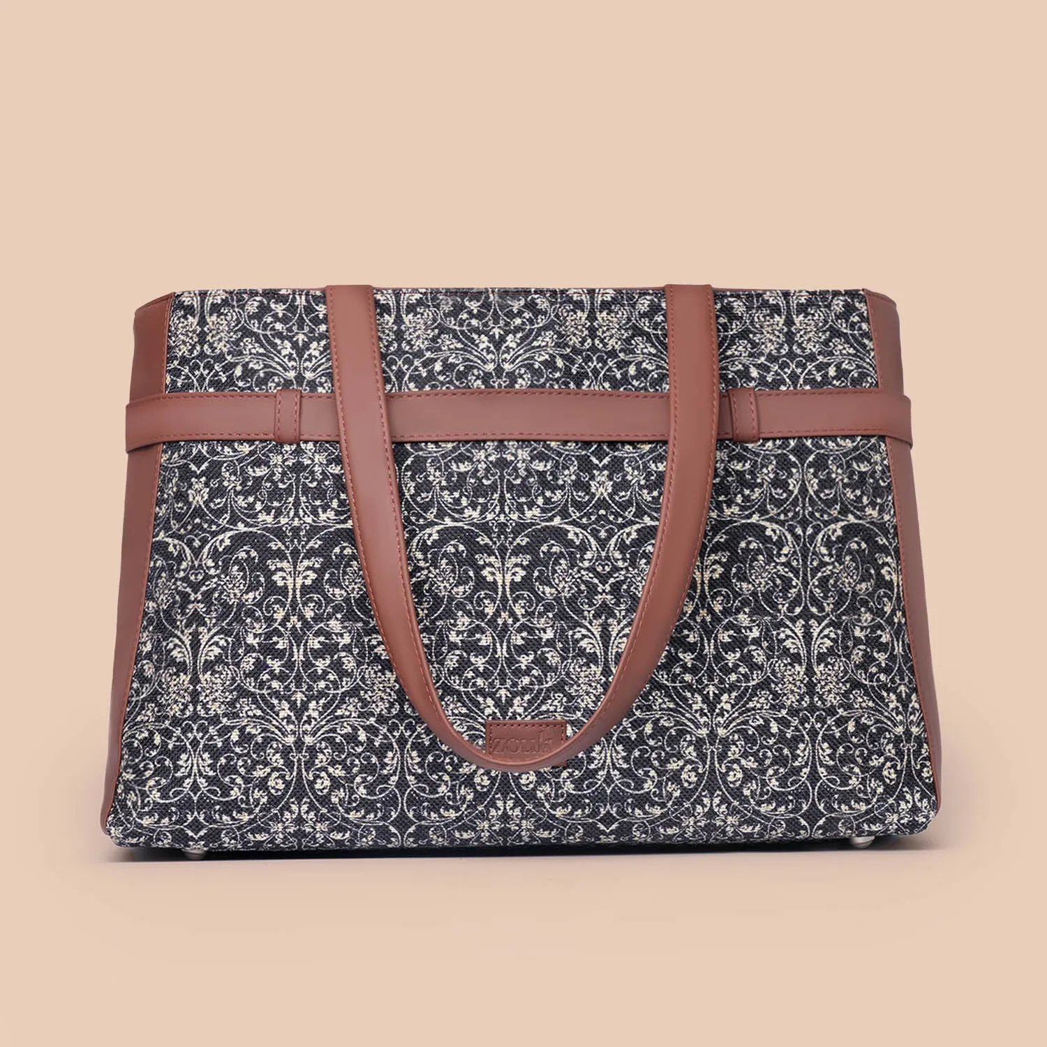 Lattice Lace Statement Office Bag