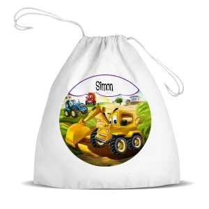 Little Digger Premium Drawstring Bag