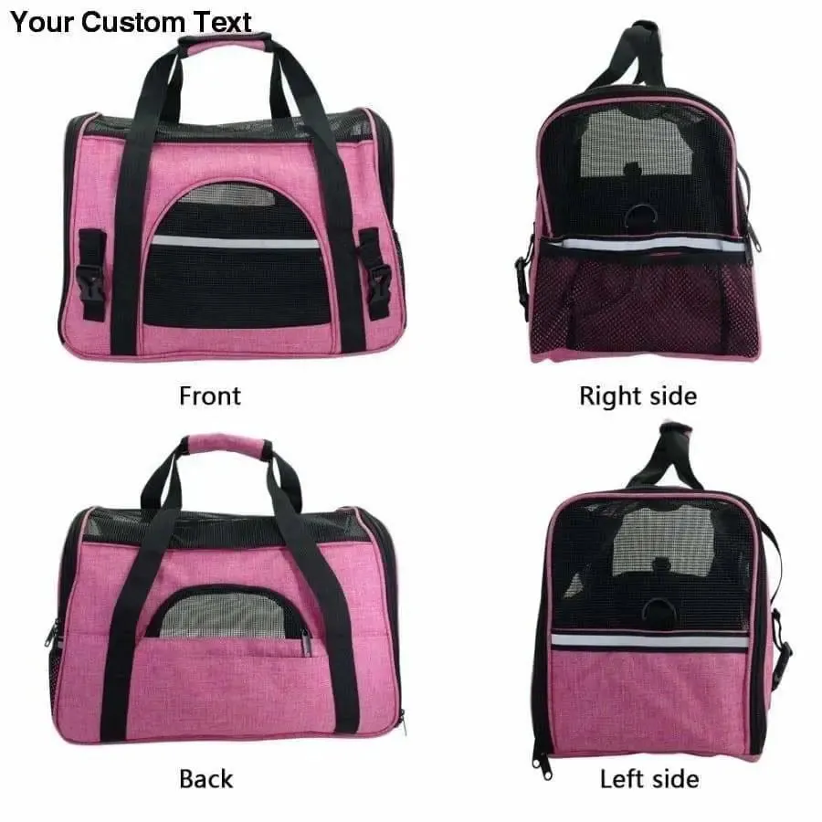 Portable Cat Bag Backpack Breathable Mesh Pet