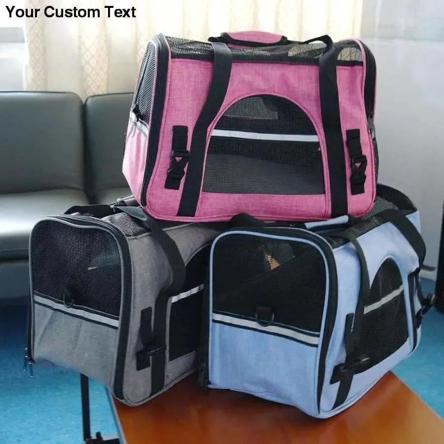 Portable Cat Bag Backpack Breathable Mesh Pet