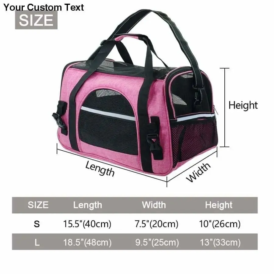 Portable Cat Bag Backpack Breathable Mesh Pet