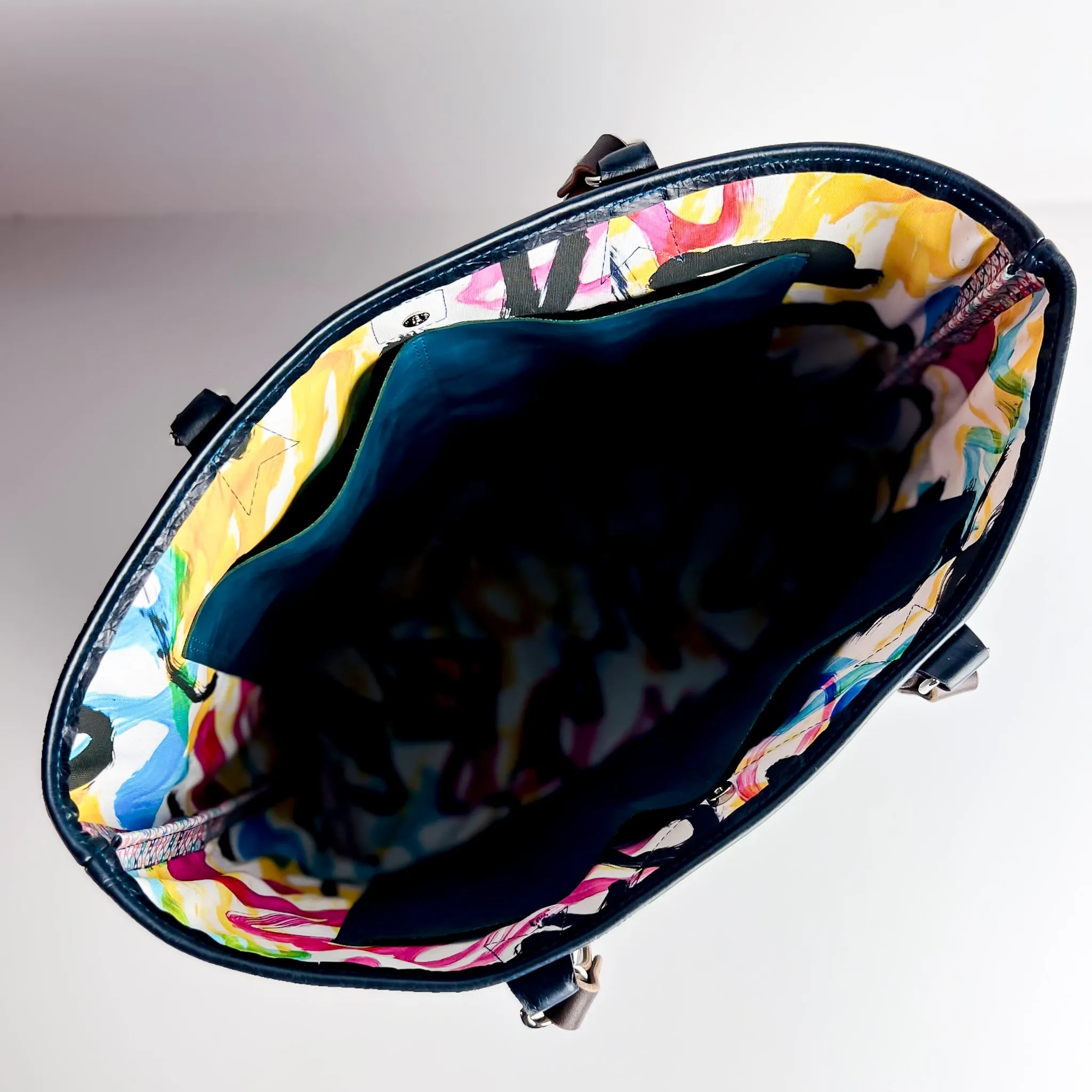 Practically Perfect Collection | Charlotte Shoulder Tote | Navy
